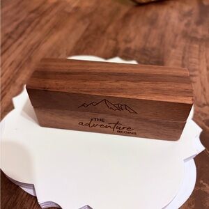 Wooden Keepsake Box for wedding ring/bands